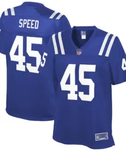 EJ Speed Indianapolis Colts NFL Pro Line Women's Team Player Jersey - Royal Blue