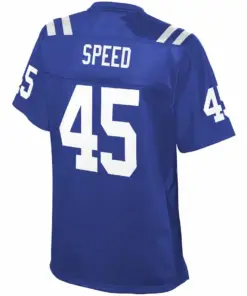 EJ Speed Indianapolis Colts NFL Pro Line Women's Team Player Jersey - Royal Blue - Image 3