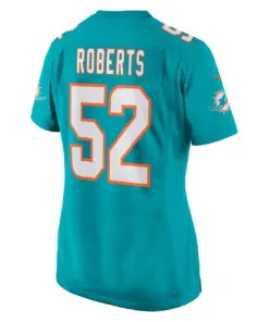 Elandon Roberts Miami Dolphins Nike Women's Game Player Jersey - Aqua - Image 4