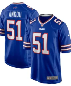 Eli Ankou Buffalo Bills Nike Home Game Player Jersey - Royal Blue - Image 2