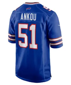 Eli Ankou Buffalo Bills Nike Home Game Player Jersey - Royal Blue - Image 4