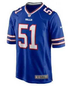 Eli Ankou Buffalo Bills Nike Home Game Player Jersey - Royal Blue - Image 3
