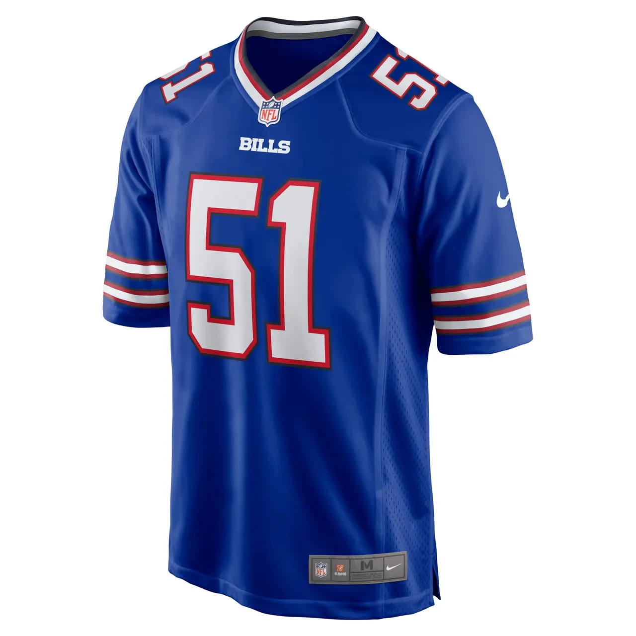 Eli Ankou Buffalo Bills Nike Home Game Player Jersey - Royal Blue - Image 3