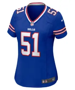 Eli Ankou Buffalo Bills Nike Women's Home Game Player Jersey - Royal Blue - Image 3