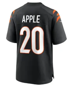 Eli Apple Cincinnati Bengals Nike Game Jersey - Black - Image 4