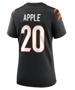 Eli Apple Cincinnati Bengals Nike Women's Game Jersey - Black - Image 4