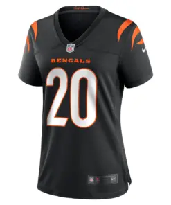 Eli Apple Cincinnati Bengals Nike Women's Game Jersey - Black - Image 3