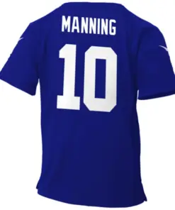 Eli Manning New York Giants Nike Preschool Game Jersey - Royal Blue - Image 3