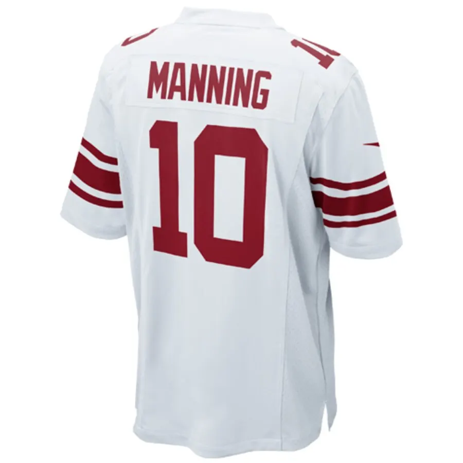 Eli Manning New York Giants Nike Youth Game Jersey - White - Image 3