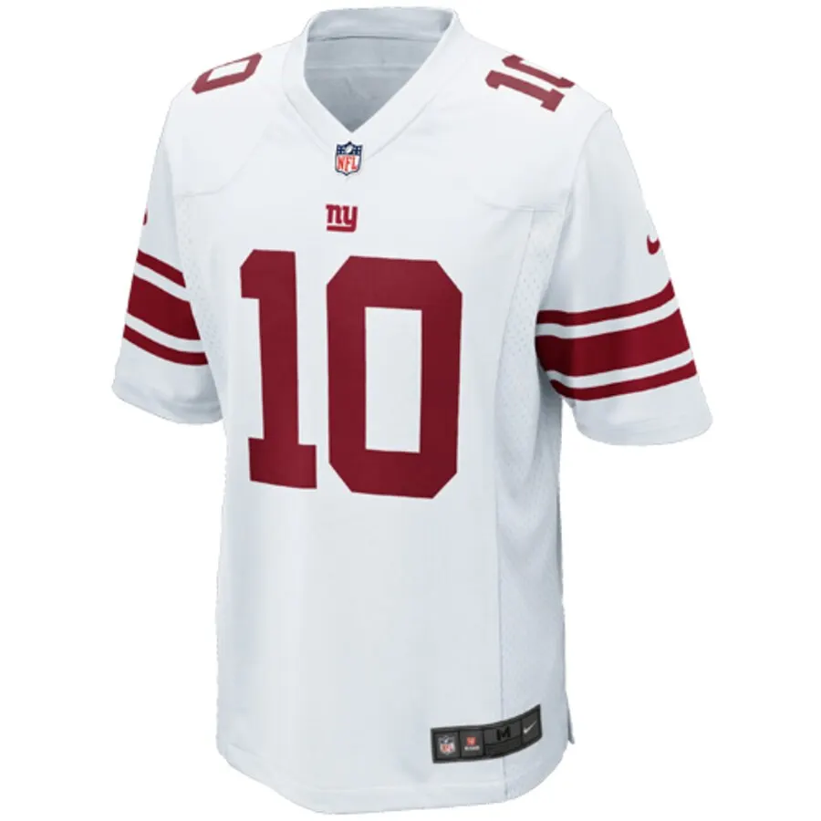 Eli Manning New York Giants Nike Youth Game Jersey - White - Image 2