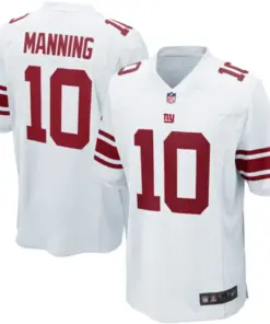 Eli Manning New York Giants Nike Youth Game Jersey - White