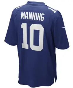 Eli Manning New York Giants Nike Youth Limited Jersey - Royal Blue - Image 3