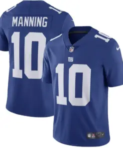 Eli Manning New York Giants Nike Youth Vapor Untouchable Limited Player Jersey - Royal Blue