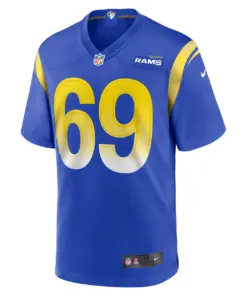 Elijah Garcia Los Angeles Rams Nike Game Player Jersey - Royal Blue - Image 3