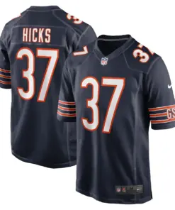 Elijah Hicks Chicago Bears Nike Game Player Jersey - Navy
