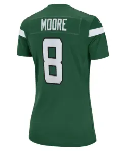 Elijah Moore New York Jets Nike Women's Game Jersey - Stealth Black - Image 7