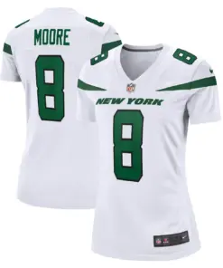 Elijah Moore New York Jets Nike Women's Game Jersey - Stealth Black - Image 8
