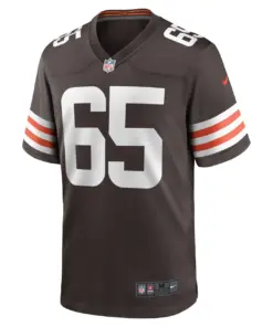 Elijah Nkansah Cleveland Browns Nike Game Player Jersey - Brown - Image 3