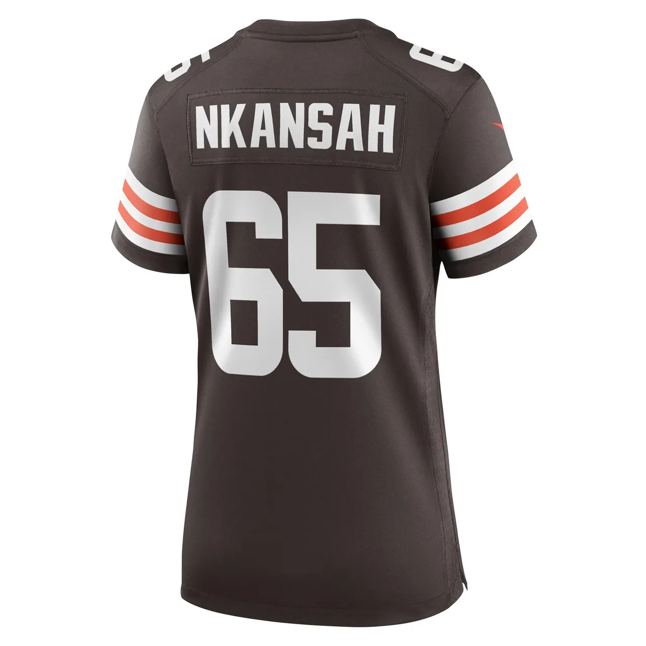 Elijah Nkansah Cleveland Browns Nike Women's Game Player Jersey - Brown - Image 4
