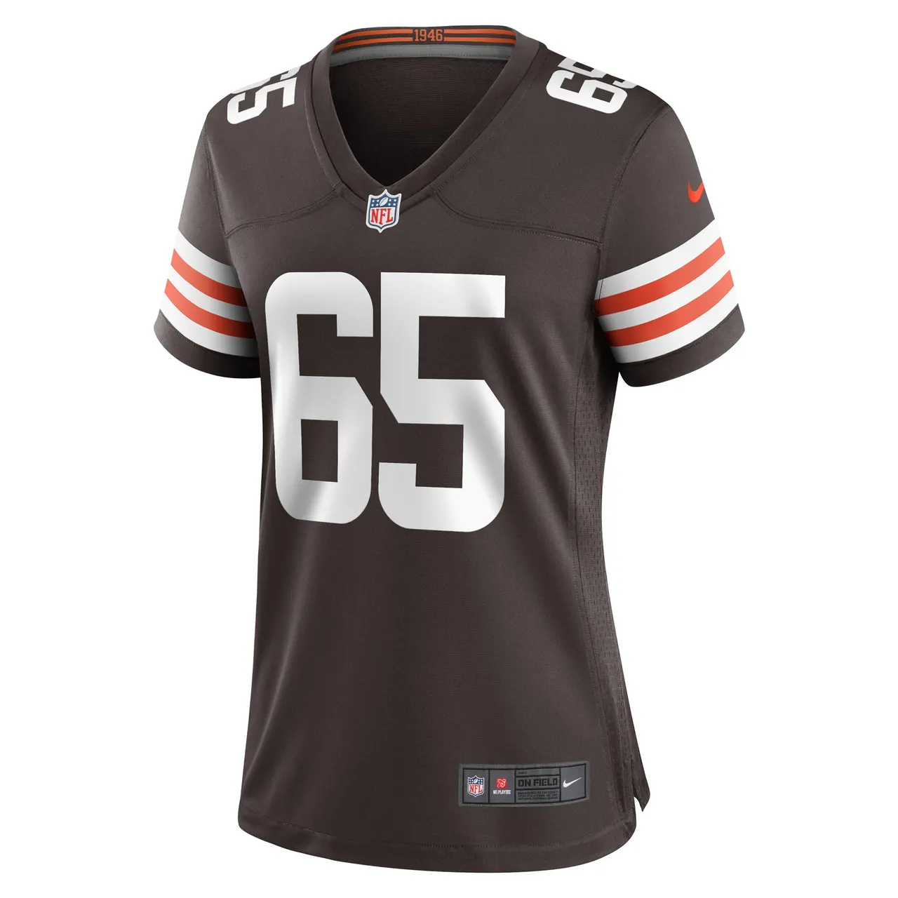 Elijah Nkansah Cleveland Browns Nike Women's Game Player Jersey - Brown - Image 3