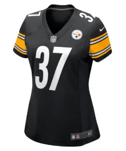 Elijah Riley Pittsburgh Steelers Nike Women's Game Player Jersey - Black - Image 3