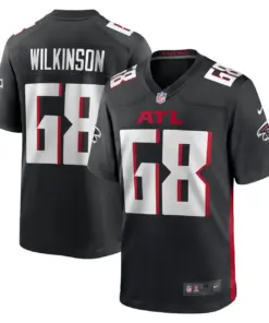 Elijah Wilkinson Atlanta Falcons Nike Game Jersey - Black