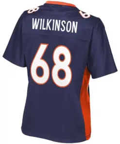 Elijah Wilkinson Denver Broncos NFL Pro Line Women's Alternate Player Jersey - Navy - Image 3