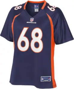 Elijah Wilkinson Denver Broncos NFL Pro Line Women's Alternate Player Jersey - Navy - Image 2
