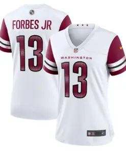 Emmanuel Forbes Jr. Washington Commanders Nike Women's Away Game Jersey - White