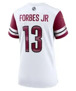 Emmanuel Forbes Jr. Washington Commanders Nike Women's Away Game Jersey - White - Image 4
