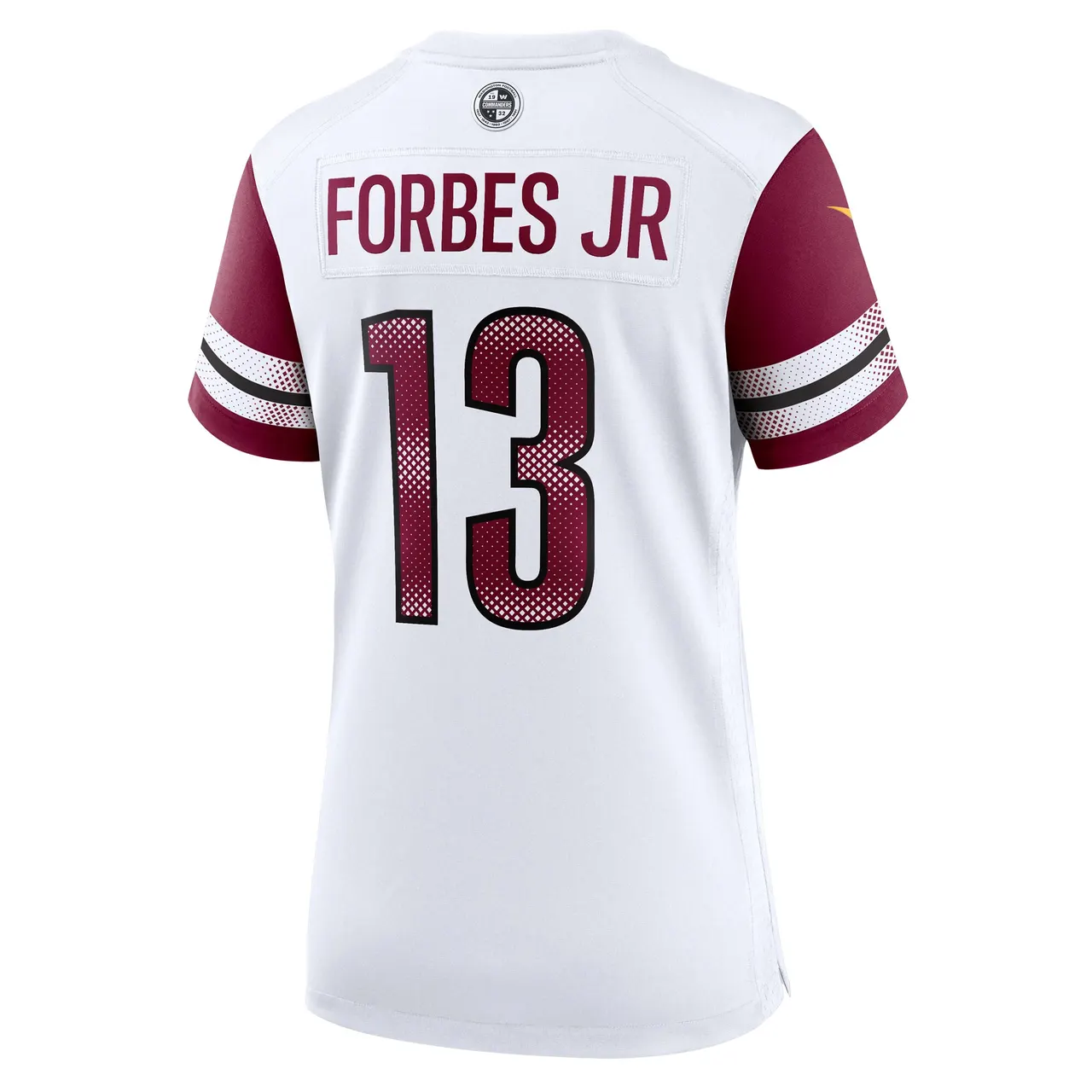 Emmanuel Forbes Jr. Washington Commanders Nike Women's Away Game Jersey - White - Image 4