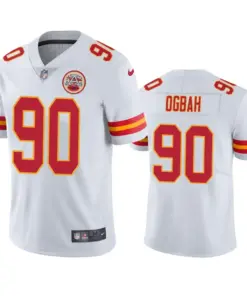 Emmanuel Ogbah Kansas City Chiefs Nike Vapor Limited Jersey - White