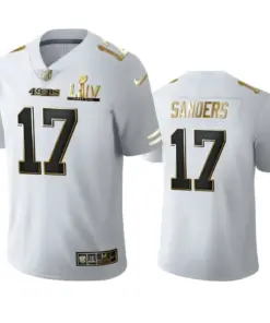 Emmanuel Sanders San Francisco 49ers Nike Super Bowl LIV Golden Edition Jersey - White