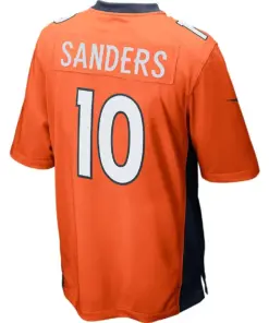 Emmanuel Sanders Denver Broncos Nike Game Jersey - Orange - Image 3
