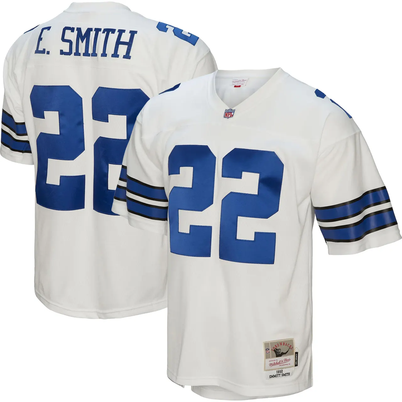 Emmitt Smith Dallas Cowboys Mitchell & Ness 1992 Legacy Replica Jersey - White