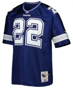 Emmitt Smith Dallas Cowboys Mitchell & Ness 1996 Retired Player Jersey - Navy - Image 3