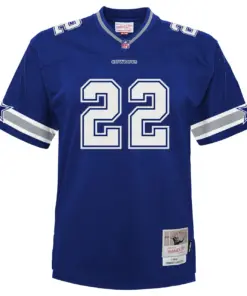 Emmitt Smith Dallas Cowboys Mitchell & Ness Preschool 1996 Retired Player Legacy Jersey - Navy - Image 3