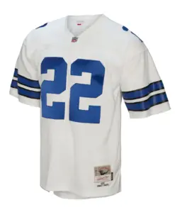 Emmitt Smith Dallas Cowboys Mitchell & Ness Youth Retired Player Legacy Jersey - White - Image 3