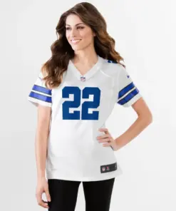 Emmitt Smith Dallas Cowboys Nike Women's Retired Player Game Jersey - White - Image 2