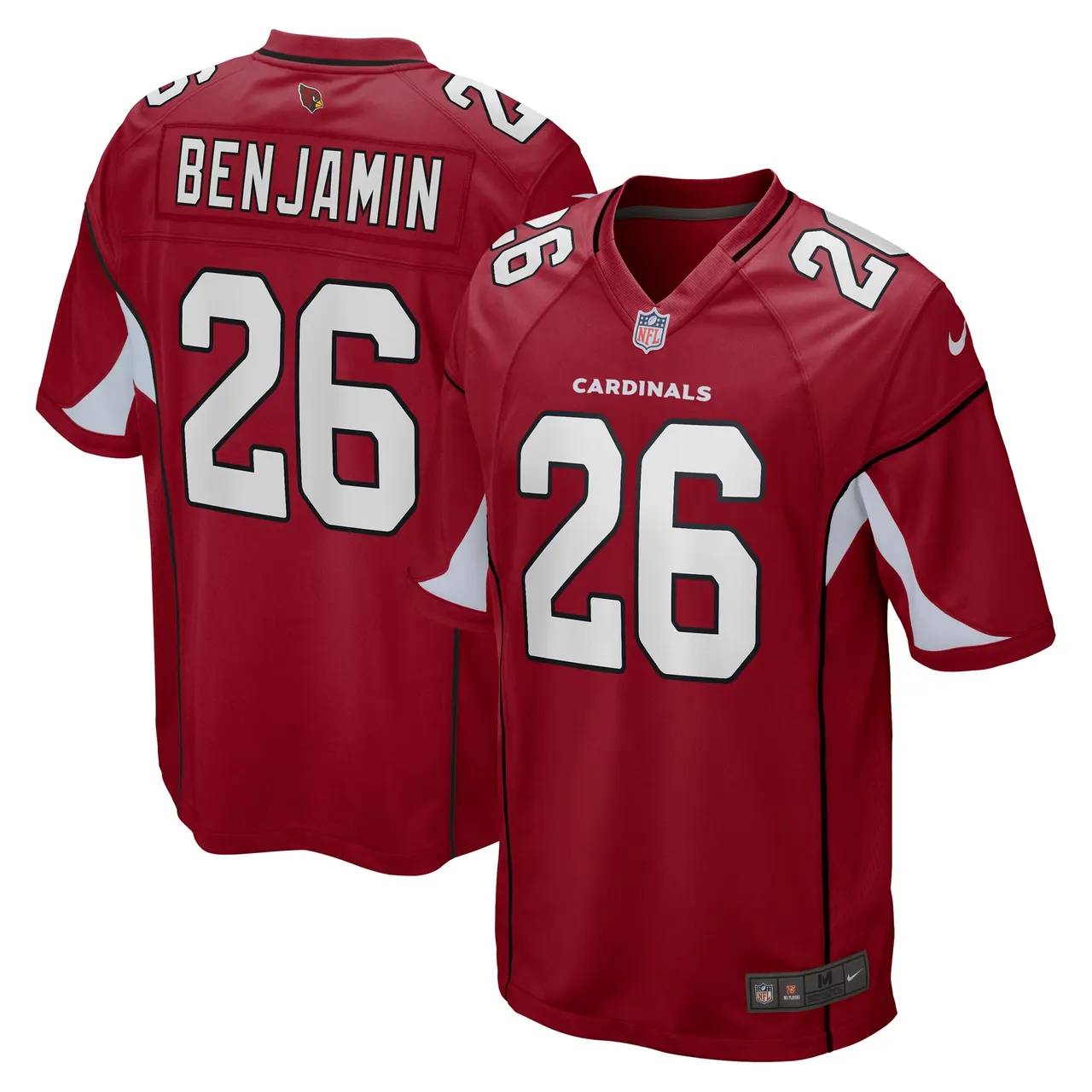Eno Benjamin Arizona Cardinals Nike Game Jersey - Cardinal - Image 2