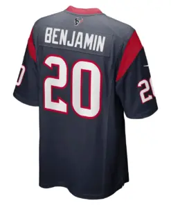 Eno Benjamin Houston Texans Nike Game Player Jersey - Navy - Image 4