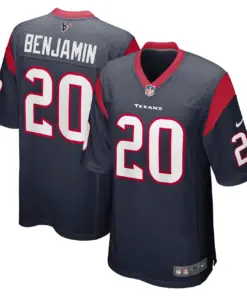 Eno Benjamin Houston Texans Nike Game Player Jersey - Navy