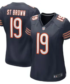 Equanimeous St. Brown Chicago Bears Nike Women's Game Player Jersey - Navy