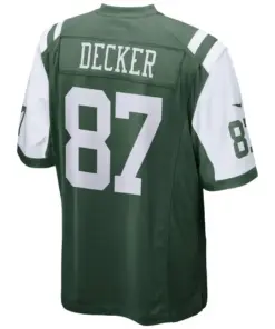 Eric Decker New York Jets Nike Game Jersey - Kelly Green - Image 3