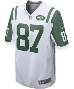 Alternative view of Eric Decker New York Jets Nike Youth Game Jersey - White
