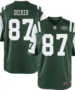 Eric Decker New York Jets Nike Youth Team Color Game Jersey - Kelly Green
