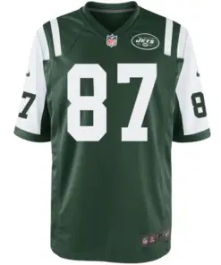 Alternative view of Eric Decker New York Jets Nike Youth Team Color Game Jersey - Kelly Green
