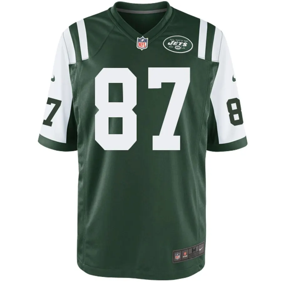 Eric Decker New York Jets Nike Youth Team Color Game Jersey - Kelly Green - Image 2