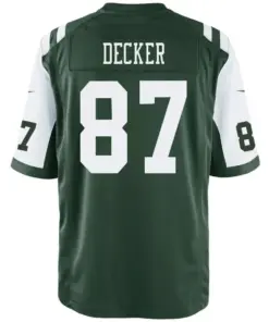 Eric Decker New York Jets Nike Youth Team Color Game Jersey - Kelly Green - Image 3