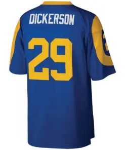Eric Dickerson Los Angeles Rams Mitchell & Ness 1984 Legacy Replica Jersey - Royal Blue - Image 4